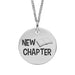 New Chapter Personalised Sterling Silver Pendant Necklace - Jewellery - Bumbletree - Bumbletree