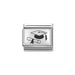 NOMINATION Classic Silver Graduation Hat And Scroll Charm - Charms - Nomination - Bumbletree