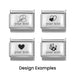 NOMINATION Classic Silver Plate Charm - Charms - Nomination - Bumbletree
