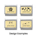 NOMINATION Classic Gold Plate Engravable Charm - Charms - Nomination - Bumbletree