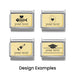 NOMINATION Classic Gold Plate Engravable Charm - Charms - Nomination - Bumbletree