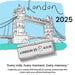 NOMINATION Classic Silver Personalised - London Marathon 2025 Double Charm - Charms - Nomination - Bumbletree