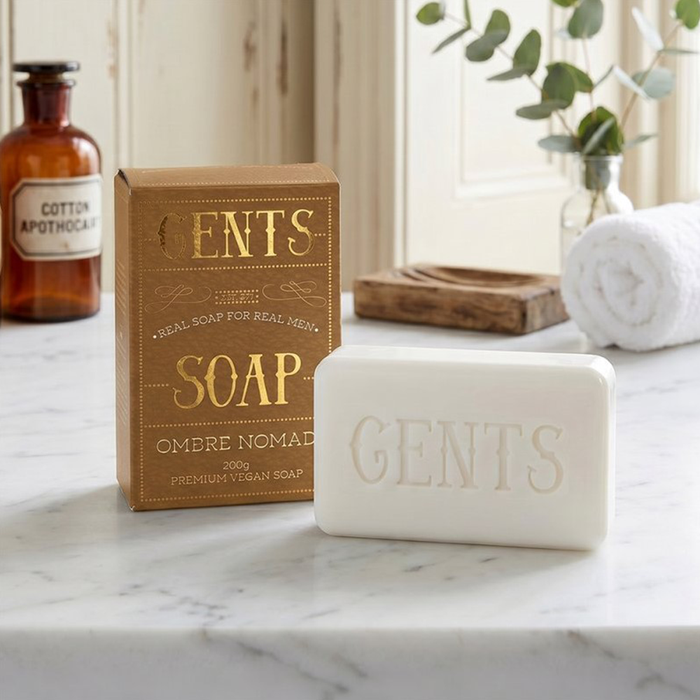Gents Ombre Nomad Vegan Soap Slice - 200g - Bath & Body - Bumbletree - Bumbletree