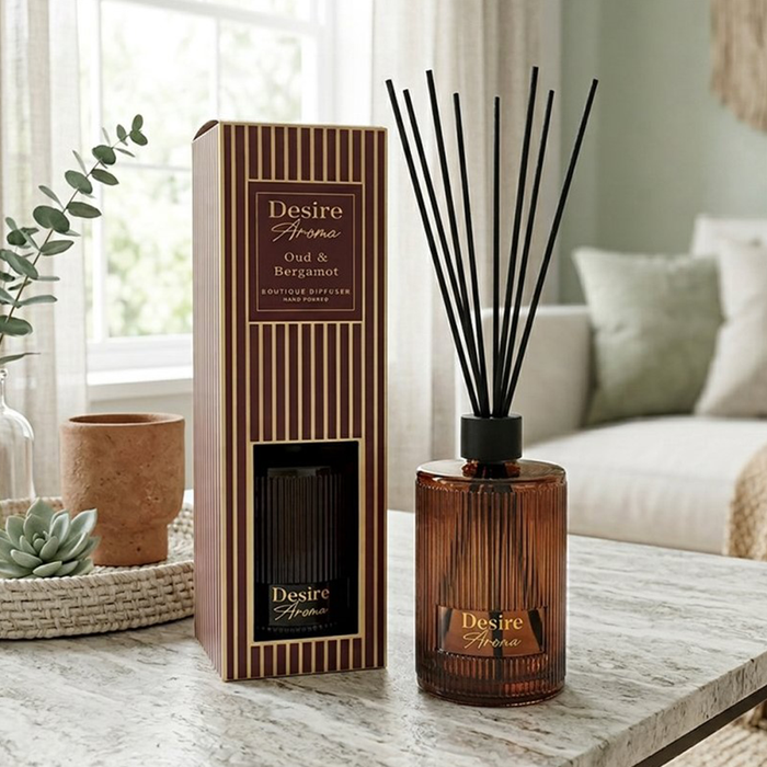 Desire Oud & Bergamot Luxury Reed Diffuser - 1000ml