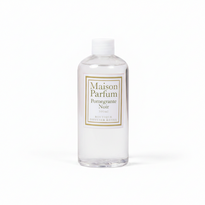 Maison Parfum Pomegranate Noir Reed Diffuser Refill 300ml - Home Fragrance - Bumbletree - Bumbletree