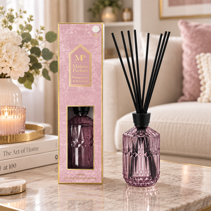 Desire Pomegranate & Patchouli Luxury Reed Diffuser - 500ml