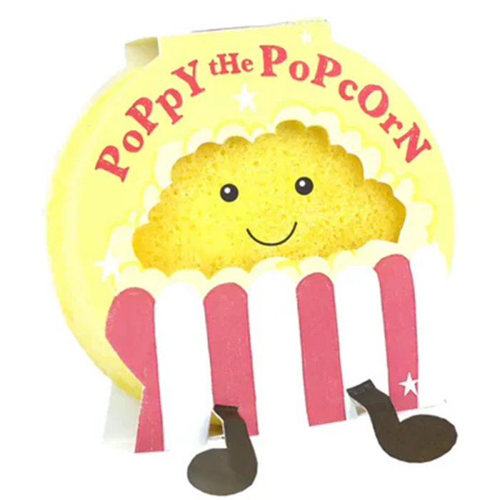 Poppy The Popcorn Buddy Buffer Shower Sponge - Bath & Body - Bomb Cosmetics - Bumbletree