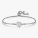 NOMINATION Milleluci Refined Silver Four-Leaf Clover CZ Bracelet - Jewellery - Nomination - Bumbletree