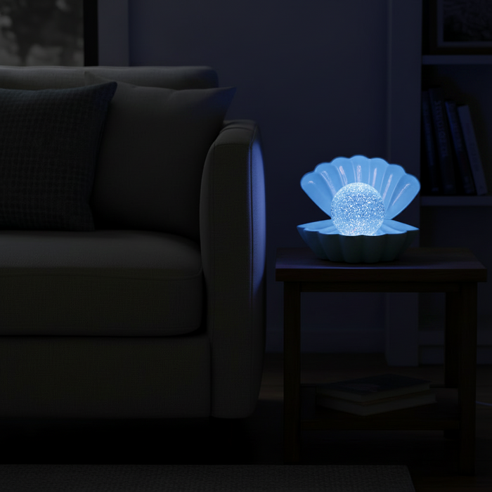 Seashell LED Colour Changing Mood Lamp - Aqua - Homeware - Bumbletree - Bumbletree