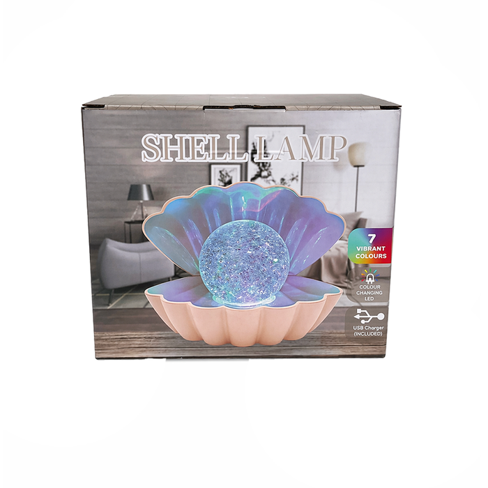 Seashell LED Colour Changing Mood Lamp - Sand - Homeware - Bumbletree - Bumbletree