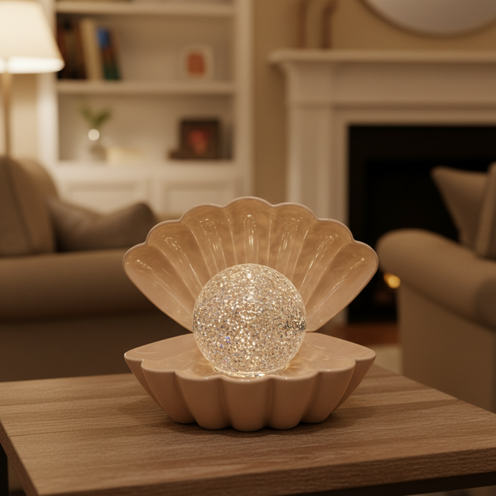 Seashell LED Colour Changing Mood Lamp - Sand - Homeware - Bumbletree - Bumbletree