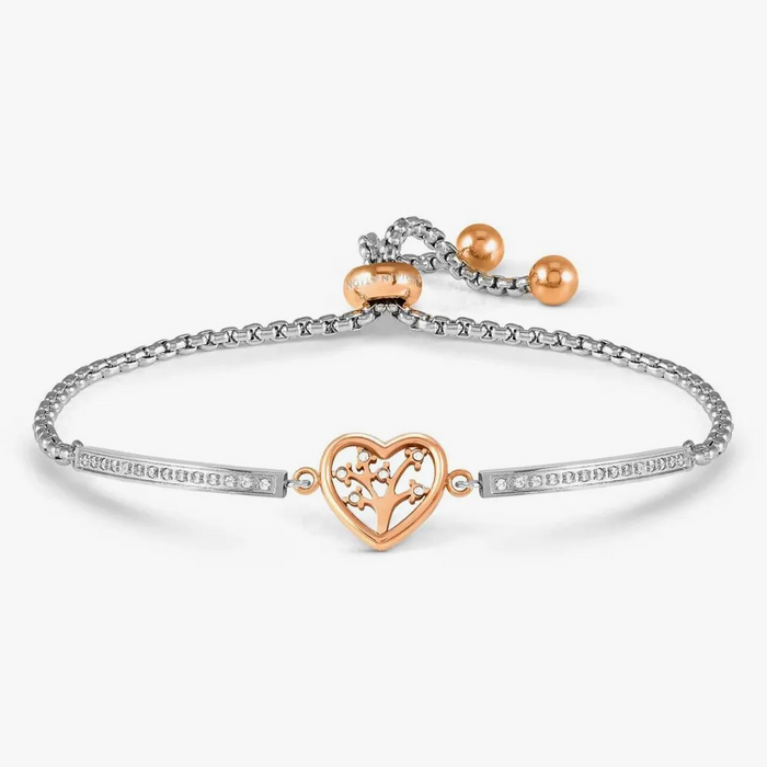 NOMINATION Milleluci Refined Rose Gold Tree of Life CZ Bracelet - Jewellery - Nomination - Bumbletree