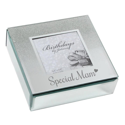 Special Mam Glitter Mirrored Trinket Jewellery Box - Gifts - Bumbletree - Bumbletree