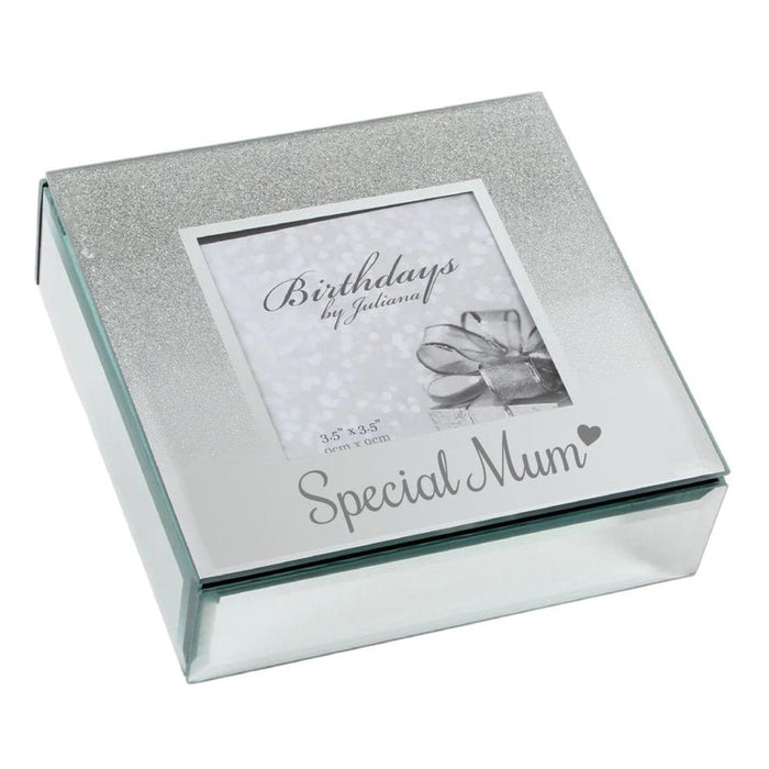 Special Mum Glitter Mirrored Trinket Jewellery Box - Gifts - Bumbletree - Bumbletree