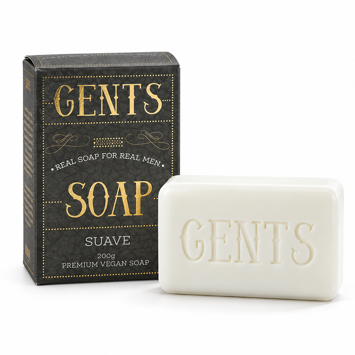 Gents Ombre Suave Vegan Soap Slice - 200g - Bath & Body - Bumbletree - Bumbletree