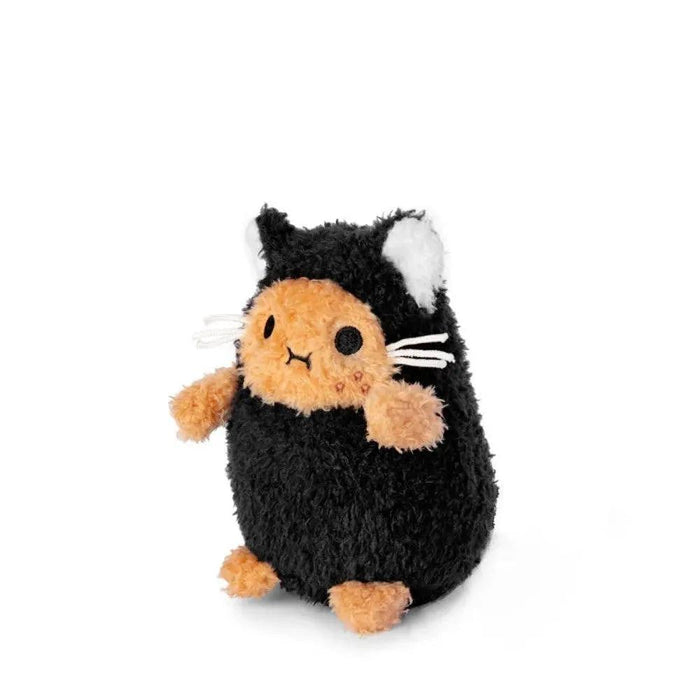 Noodoll Black Kitty Ricespud Mini Plush Toy