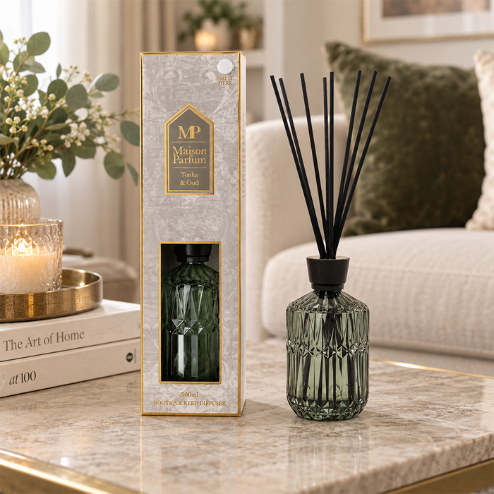 Desire Tonka & Oud Luxury Reed Diffuser - 500ml