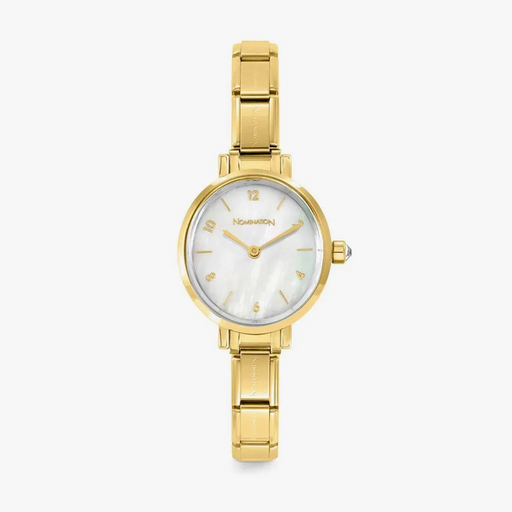 NOMINATION Paris Classic Gold & Mother Of Pearl Dial Watch - Jewellery - Nomination - Bumbletree