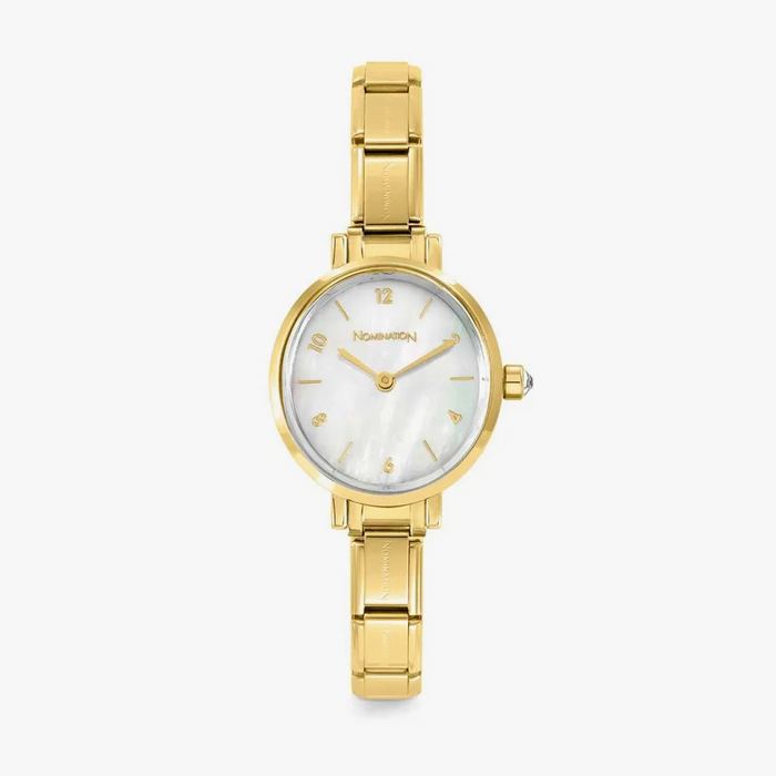 NOMINATION Paris Classic Gold & Mother Of Pearl Dial Watch - Jewellery - Nomination - Bumbletree