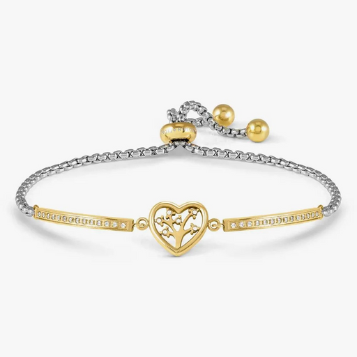 NOMINATION Milleluci Refined Gold Tree of Life CZ Bracelet - Jewellery - Nomination - Bumbletree