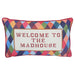 'Welcome To The Madhouse' Pillow Cushion - Homeware - Bumbletree - Bumbletree