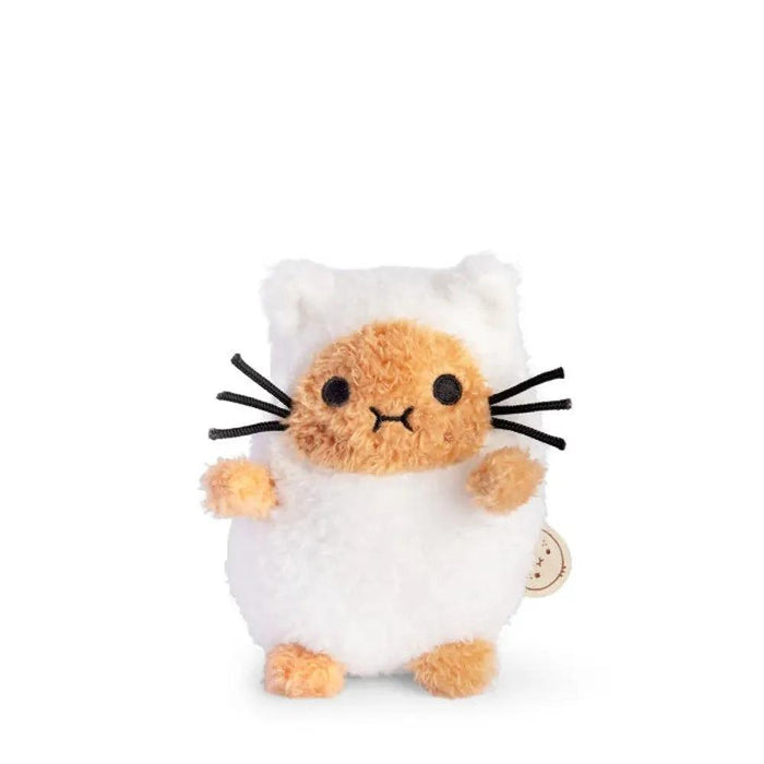 Noodoll White Kitty Ricespud Mini Plush Toy