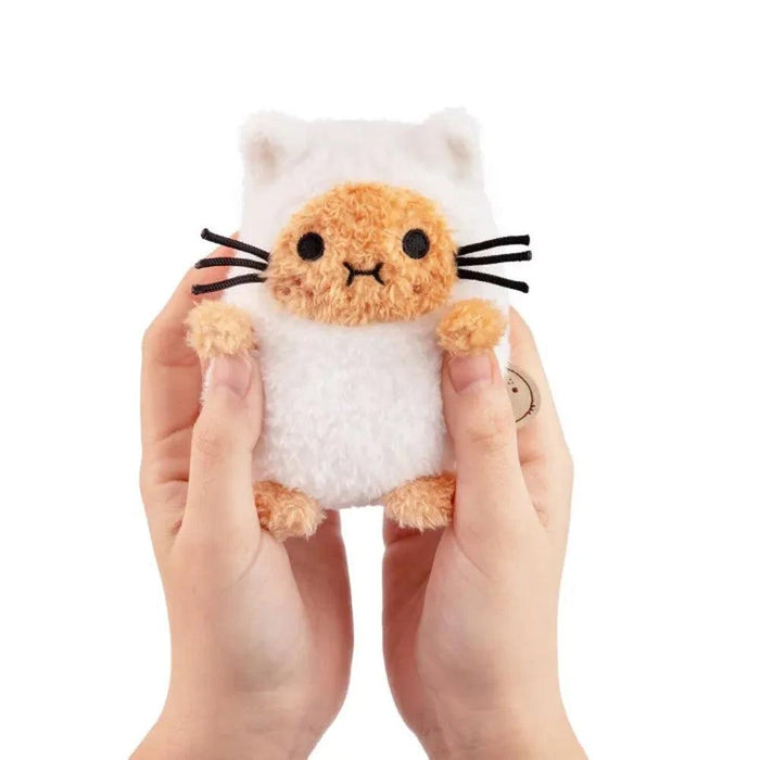 Noodoll White Kitty Ricespud Mini Plush Toy
