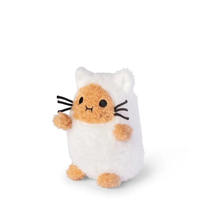 Noodoll White Kitty Ricespud Mini Plush Toy
