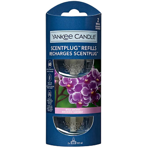 Yankee Candle Wild Orchid Plug In Refills Twin Pack - Home Fragrance - Yankee Candle - Bumbletree