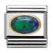 NOMINATION Classic Gold Green Opal Charm - Bumbletree Ltd
