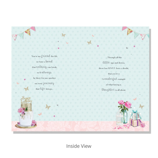 Lovely Daughter Birthday Card - Bumbletree Ltd