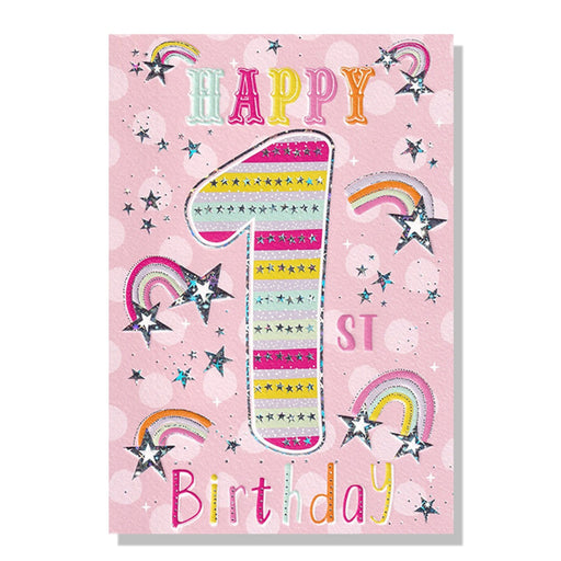 1st Birthday Card - Bumbletree Ltd