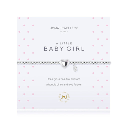 A LITTLE BABY GIRL BRACELET - Bumbletree Ltd
