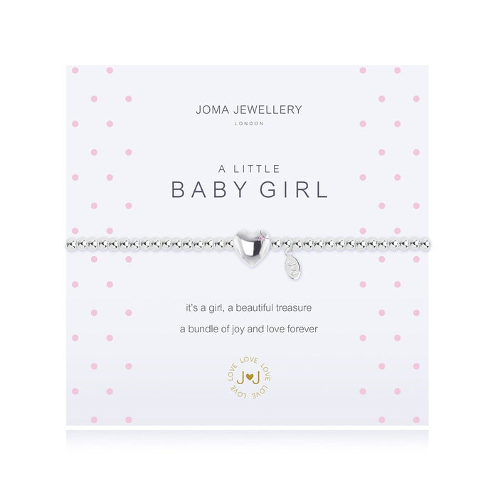 A LITTLE BABY GIRL BRACELET - Bumbletree Ltd