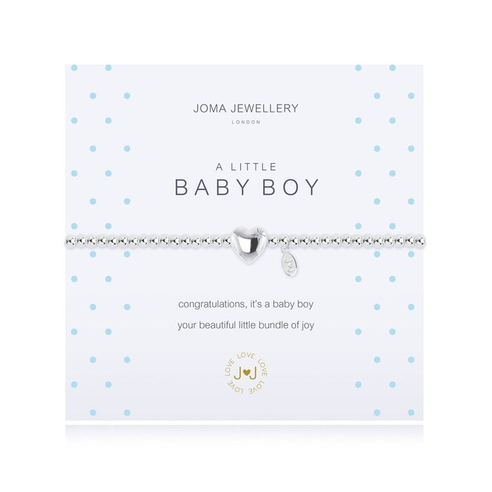 A LITTLE BABY BOY BRACELET - Bumbletree Ltd