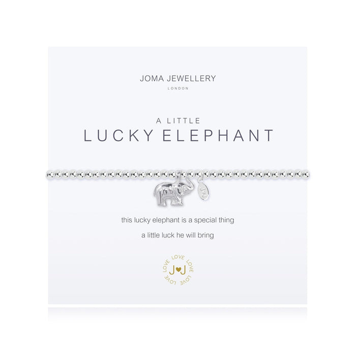 A LITTLE LUCKY ELEPHANT BRACELET - Bumbletree Ltd