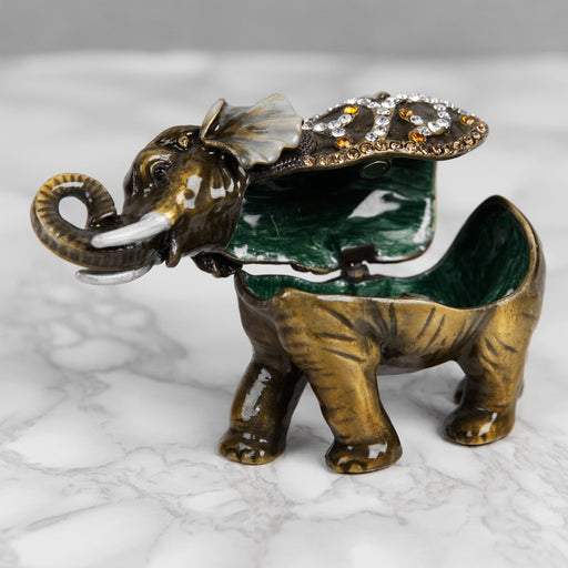 TRINKET FIGURINE ELEPHANT - Bumbletree Ltd