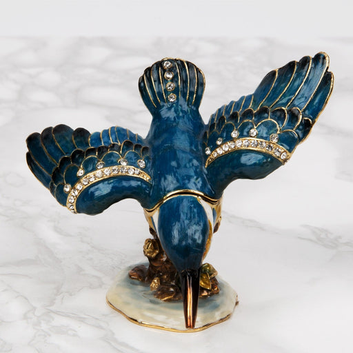 TRINKET FIGURINE KINGFISHER - Bumbletree Ltd