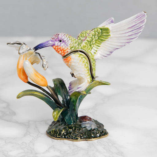 TRINKET FIGURINE HUMMINGBIRD - Bumbletree Ltd