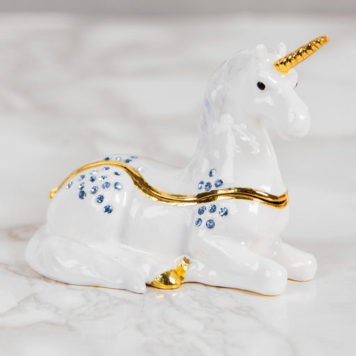 TRINKET FIGURINE - LYING UNICORN - Bumbletree Ltd