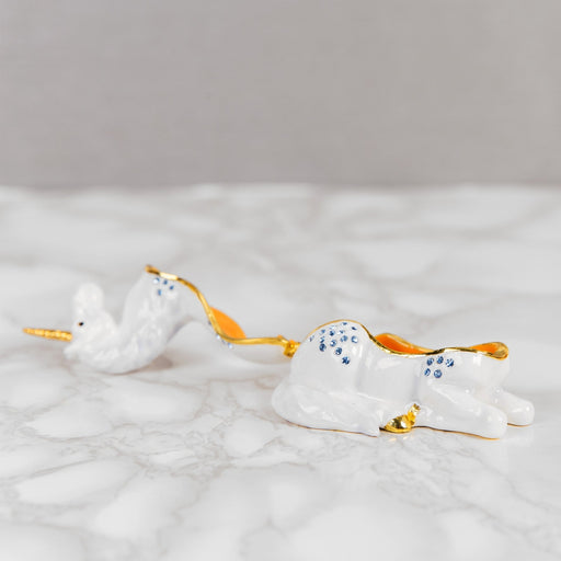 TRINKET FIGURINE - LYING UNICORN - Bumbletree Ltd