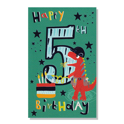 5th Birthday Card - Bumbletree Ltd