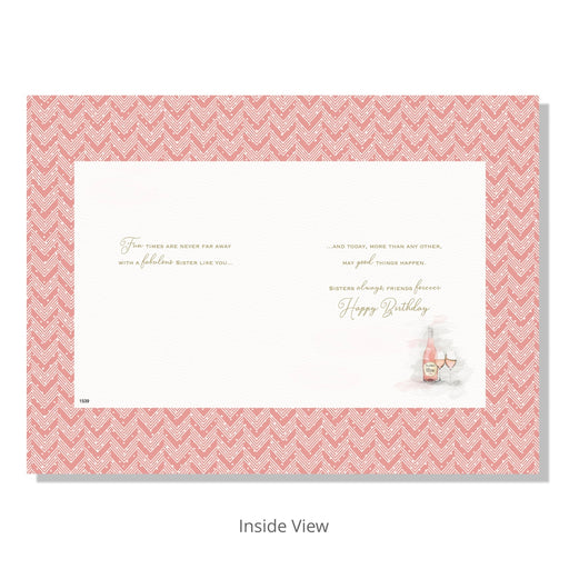 Sister Birthday Wishes Card - Bumbletree Ltd