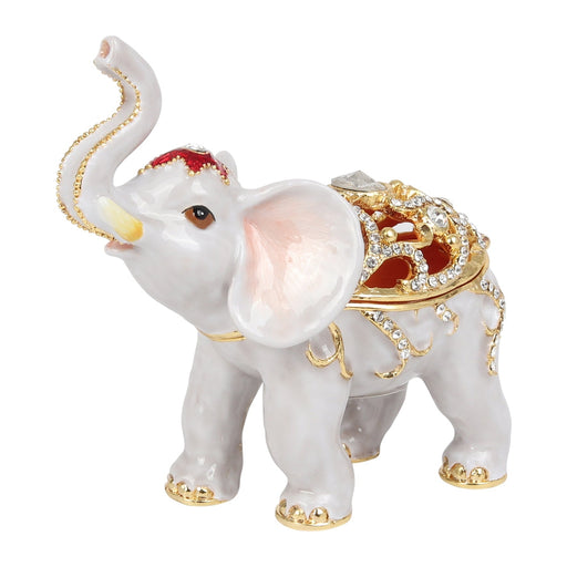 TRINKET FIGURINE - ELEPHANT FILIGREE STYLE - Bumbletree Ltd