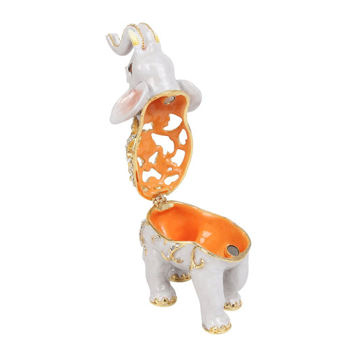 TRINKET FIGURINE - ELEPHANT FILIGREE STYLE - Bumbletree Ltd