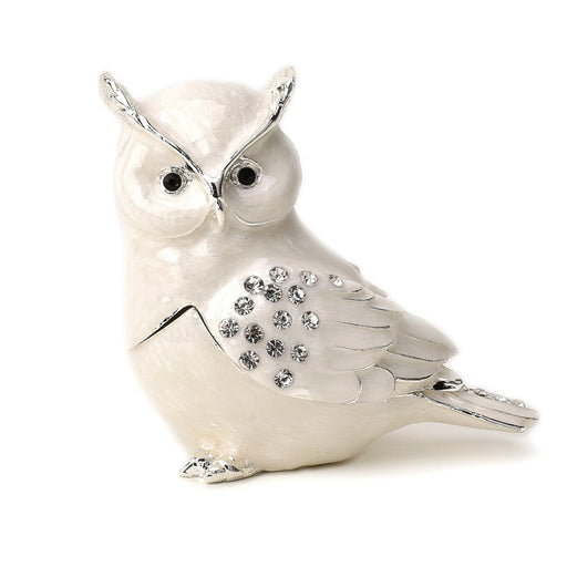 TRINKET FIGURINE - CRYSTAL OWL - Bumbletree Ltd