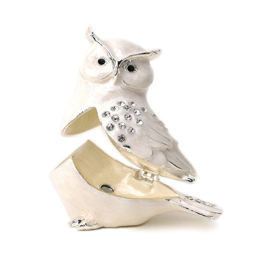 TRINKET FIGURINE - CRYSTAL OWL - Bumbletree Ltd