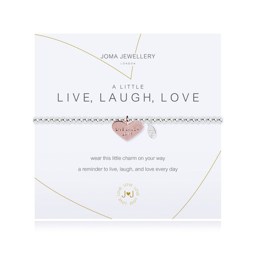 A LITTLE LIVE, LAUGH, LOVE BRACELET - Bumbletree Ltd