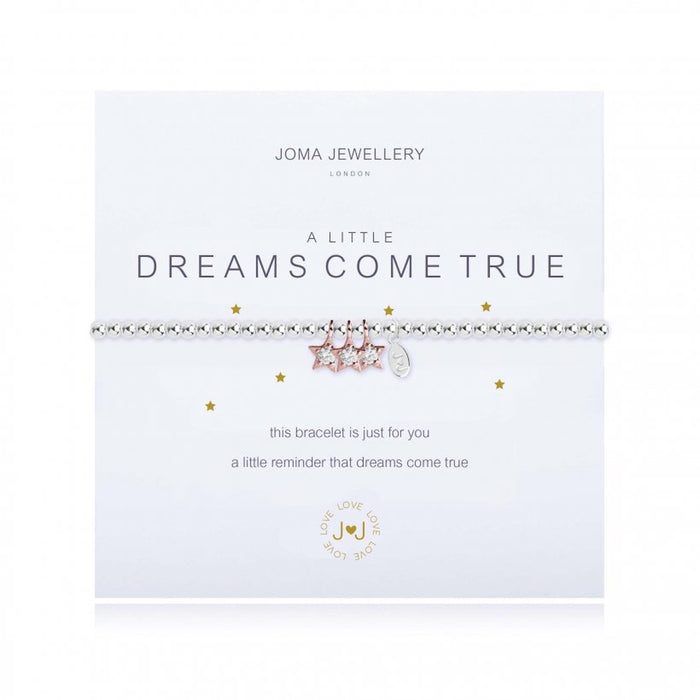 A LITTLE DREAMS COME TRUE BRACELET - Bumbletree Ltd