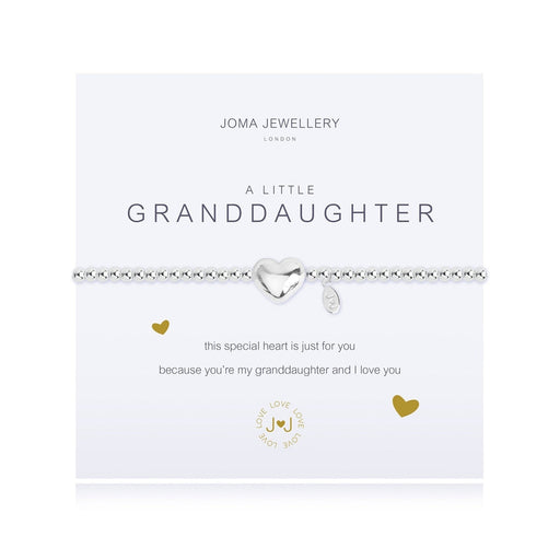 A LITTLE GRANDDAUGHTER BRACELET - Bumbletree Ltd